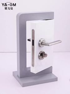 YAGEMAN | Stainless Steel Split Lock with Magnetic Quiet Function Wooden Door