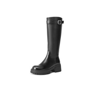 Belle | Thick Sole Tall Slenderizing Boots for Women