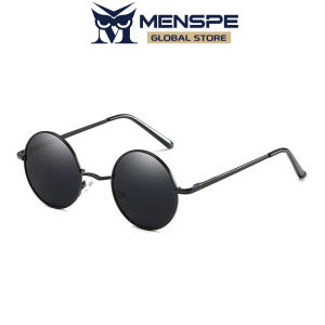 MENSPE Men Sunglasses UV400 Polarized Sunglasses Retro Round Frame Sunglasses Sport Sunglasses Outdoor Activities Eyewear Driving Fishing Eyewear Silicone Nose Pads Sun Glasses
