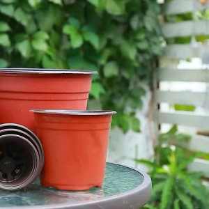 25cm/30cm Balcony Pot Plastik / Succulents Pot / Nursery Pot / Flower Pot