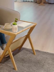 Luxury Simplistic Glass Tea Table
