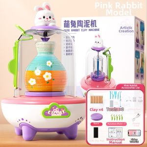 WEVOLA | Children Electric Pottery Machine Set DIY Creativity