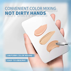 Make Up Mixing Palette Stainless Steel Mixing Liquid foundation Concealer Paint Palette Tray Set