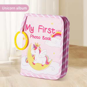 Baby toys quiet cloth books photo albums pictures educational early education interactive books