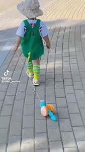 BB7 - Mainan Anak Siput Tarik Goyang Berjalan Suara Lampu CRAW SNAIL KIDS PUSH PULL WALKING SNAIL TOY