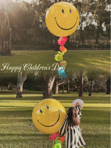 Colorful Balloon String 36 Inch Large Ball Birthday Decorations Aluminum Foil Flower Bouquet Macaron Style Outdoor Celebration Supplies