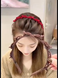 Braid Hair Headband 🎀 植绒编发发箍 Cekak Rambut Aksesori Rambut Styling Sisi Hairband Hair Accessories Styling Tool Woman Fashion