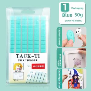 Blue Nail Glue Traceless Plastic Wall Mobile Phone Model Strong Adhesive No Nail Clay Poster Dust Removal Picture Frame