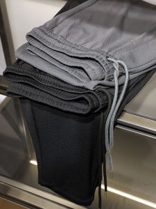 Lightweight Breathable Summer Mens High Elastic Casual Straight Leg Pants Air Conditioning Pants Comfortable Straight Tube Trousers