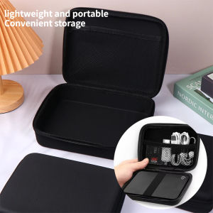 PU Leather 3C Digital Storage Bag Power Bank Hard Drive Earphone Pouch for Cable Organizer Electronics Accessories Travel
