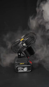 KEELAT Kipas Mini Fan 8 inch 4 Blade Brushed Motor KLF001 Two Gear Portable KLF001