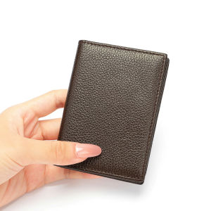 NEW Real Leather Mens Slim ID VIP Bank Credit Card Holder Multiple Colors Rfid Cards Coins Wallet