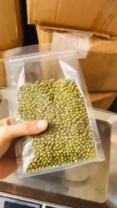 [1KG/SIZE] - TÚI ZIPPER TRONG 8 CẠNH ĐÁY VUÔNG ĐỰNG BÁNH MỨT TRÀ CAFE