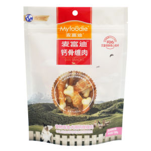 Myfoodie Dog Snacks Chicken Wrapped Egg Yolk Dried Chicken Pet Small and Medium-Sized Dogs Teddy/Golden Retriever Bichon Training Reward