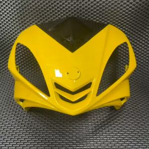 Mặt nạ lớn Exciter 135 2005-2010 màu vàng đen yamaha chính hãng