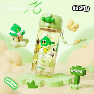 Bablov | Birthday Gift Kids Straw Cup Ppsu Summer School Use
