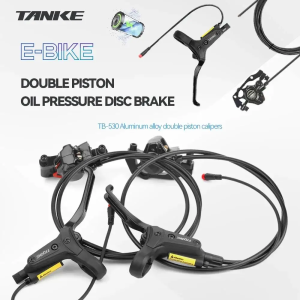 TANKE Hydraulic Disc Brake for E-Bike & MTB Brake Caliper Parts Fit Electric Folding Bike Power-Off Function Riding Brake