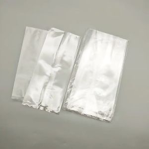 (ISI 10 PCS) Plastik Es Krim Cookies Stick Polos Bergerigi | Kantong Plastik Ice Cream Bolu Kue Nougat | Plastik Kemasan Sealer | Popsice Transparan Disposable Ice Bag