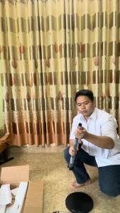 L58 Micro Giá Đỡ Micro Để Bàn Giá Đỡ Micro Dạng Đứng Digimix Điều Chỉnh Chiều Cao Chân Kim Loại