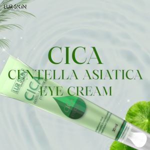 🔥 LUR SKIN CICA EYE CREAM 30ml สำหรับใบบัวและบก เป็นฟื้นฟู พร้อมบำรุงผิวรอบดวงตา ส่งฟรี สมัครที่สมมุติ
