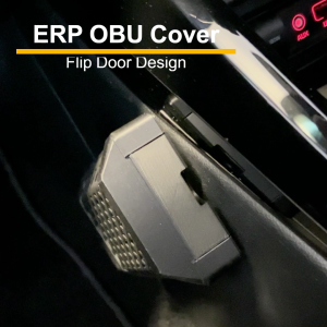 ERP 2.0 OBU Cover with Flip Door for Cars - Secure / Easy Access / ON BOARD UNIT / IU / CASHCARD