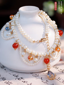 Handmade Vintage Necklace Soft Jinglu Ornament New Chinese Style Tang Collar Neck Chain National Style Ancient Accessories