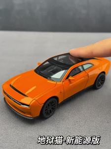 1:32 Challenger SRT Hellcat Firebird Cars Toy Alloy Model Wheel Pull Back Rubber Tires Miniature Sports Car Child Birthday Gifts