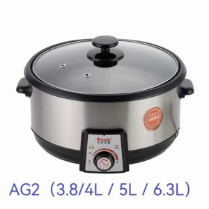 Da Ming Electric Hot Pot 2000W Sauna Pot Detachable Commercial And Household 5L8L Electric Steamer Multi-Function Edge Oven Pot