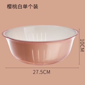 Double Layer Kitchen Sink Vegetable Washing Basket Living Room Fruit Basket Drainage Basket Home Use Fruit Tray Storage Basket