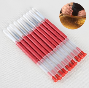 10Pcs Beekeeping Grafting Tool Queen Bee Larva Transfer Needle Apiculture Retractable Grafting Equipment Beekeeping Tools