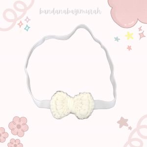 [PAKET HEMAT] [PAKET BUNDLING]MURAH Bandana Bayi Perempuan Premium / Headband / Karet Rambut / Bando Bayi/Baby Headband/ Headwrap/Bandana PHT11