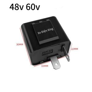 Cục chớp xi nhan xe điện 12v 48v 60v rơ le đèn báo rẽ cho xe đạp điệnphụ tùng phụ kiện xe