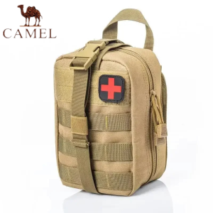 Camel Military Pouch EMT Tactical Outdoor First Aid Kits Emergency Pack Outdoor Field Vehicle Emergency Medical Kit Army Military Camping Hunting Bag