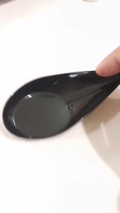 Tear Drop Appetizer Plate Plastic Mini Dessert Tasting Dish Sushi Mousse Pudding Candy Serving Tray