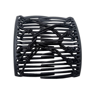 Vintage Magic Hair Comb Women Elastic Rope Hair Accessories Bun Holder Hair Clips Claw Comb-Stay Stretchy Headwear Hairs Styling