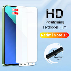 [พร้อมเครื่องมือติดตั้ง] ซอฟท์ไฮโดรเจลฟิล์มสำหรับ Samsung Galaxy S24Ultra S24อัลตร้า5กรัม S23 S22 FE บวก S21 S20 S10 S8 S9 + Note 20 4G 10 Lite 9 8ติดตั้งง่ายฟิล์มป้องกันหน้าจอแบบโค้งเคลือบ