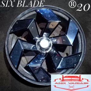 Wheeldop Ring 20 Model Six Blade Belakang ( 2 pcs )