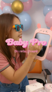Baby Pro Portable Children Drawing Board LCD Lightweight Erasable Screen Writing Tablet for Kids