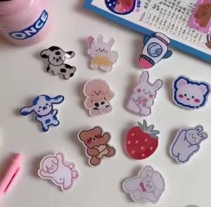 BROS PENITI PREMIUM LUCU / CUTE PIN BROOCH PIN BROS ACRYLIC AKRILIC KOREAN STYLE CUTE IMPORT / PIN TAS LUCU