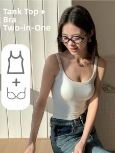 Oubiman | Bust Support Crop Top Sleeveless Underwear