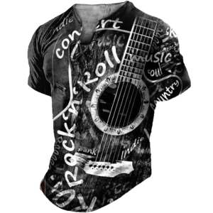 Allstar - Kaos Lengan Pendek V Neck Tali Rock & Roll Distro / Kaos V Neck Tali Printing / Kaos V Neck Tali Pria / Kaos V Neck / Kaos Pria / Kaos Viral Distro / Kaos Terbaru / Kaos Model Tali Printing / Kaos Tali Dada / Kaos Pria Tren Terbaru / Kaos Viral