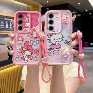 Kitty Cat Samsung A15 4G Phone Case Adorable Korean Japanese Style Protective Cover Cartoon Anime Soft Silicone Shell Anti-Fall