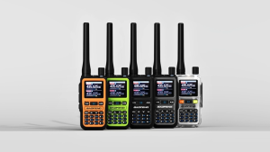Baofeng UV-5R Mini Walkie Talkie Bluetooth Programming Mulit-band UHF/VHF/AM/FM Band Dual PTT 999 Channel Long Range Two-Way Radio