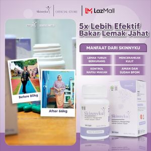 SKINNYKU - Obat Diet Pelangsing Badan Perut Buncit / Pembakar Lemak Dengan Cepat Secara Alami