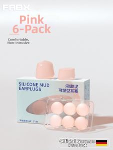 FABX | Anti-Otitis Ear Plugs for Children Swimming Waterproof Silicone
