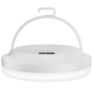 ไฟตั้งแคมป์ LED แบบชาร์จไฟได้ โคมไฟแบบพกพาพร้อมตะขอแม่เหล็ก Type-C Power Bank ปรับความสว่างได้ กลางแจ้ง ฉุกเฉิน เดินป่า