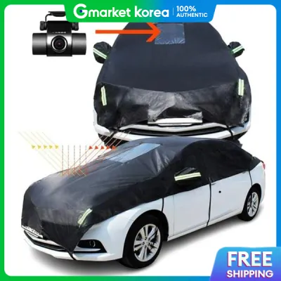 Gold Smile Half Body Cover for Mercedes-Benz E-Class Size 2 Black Car Cover