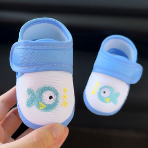 Autumn Baby Foot Protection Toddler Shoes Quilted Bear Soft Bottom Baby Shoes 0-1 Year Old Newborn Baby Cloth Shoes 2