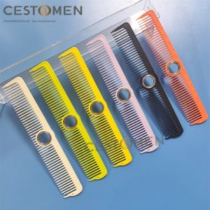 หวีตัดผมแบบหมุนมืออาชีพ 1 ชิ้น ใหม่ พร้อมลูกปืน ป้องกันไฟฟ้าสถิต สำหรับร้านทำผมและช่างตัดผม