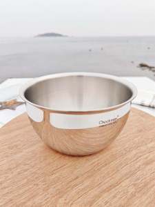 Chockmen Thép Không Gỉ 18-10 Bát Lớn Có Giá Trị Thẩm Mỹ Cao Salad Chống Tràn Cốc Nước Lớn Xe Volkswagen